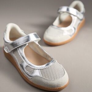 Anthropologie Silent D Samantha Ballet Sneakers size 10